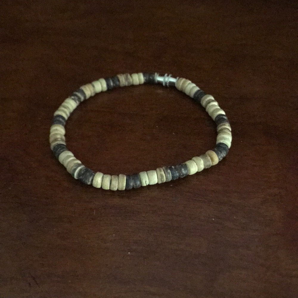 Brown and black bracelet